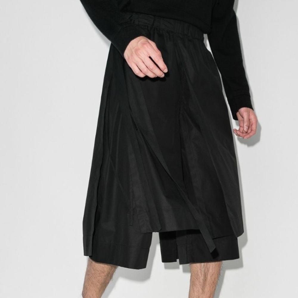 Craig Green Black Layered Shorts
